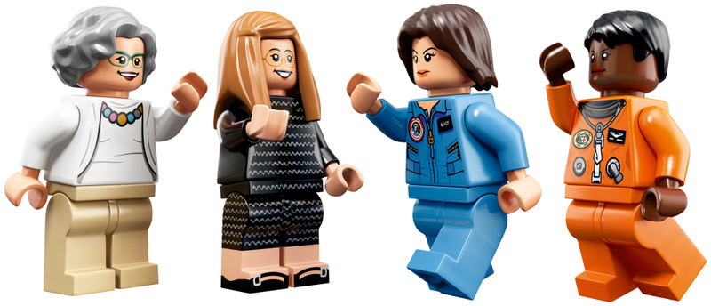 Nancy G. Roman, Margaret Hamilton, Sally Ride, and Mae Jemison.